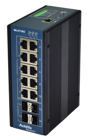 10 to 14 port managed switch