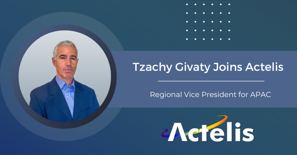 Tzachy Givaty Actelis Regional Vice President