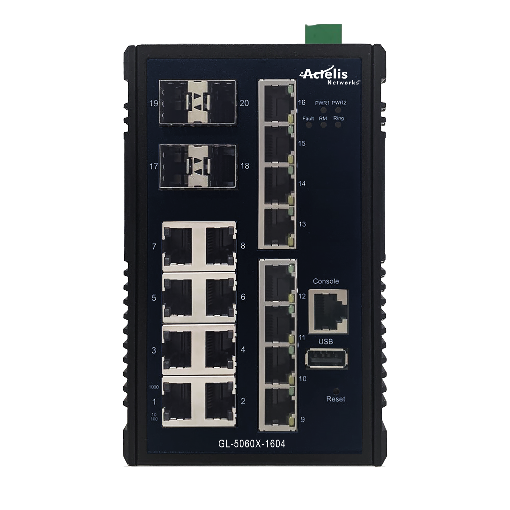 Read more about the article GL5060 DIN Rail L2 L3 Ethernet Switch