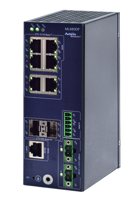 Read more about the article ML680D DIN Rail L2 Hybrid Fiber Ethernet Switch