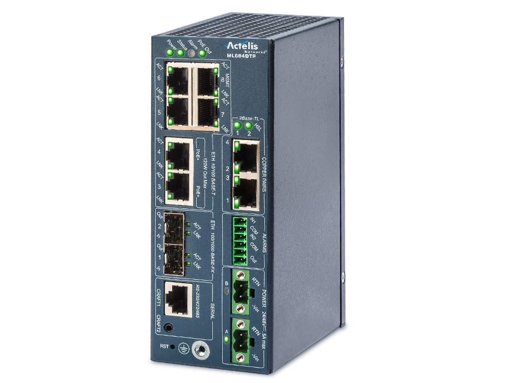 Managed Industrial Layer 2 Ethernet Switches