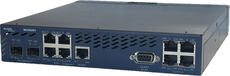 Ethernet Switch for TDM Over Fiber